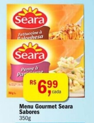 Ultrabox Menu Gourmet Seara Sabores 350g oferta