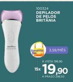 Benoit Depilador de pelos britânia oferta