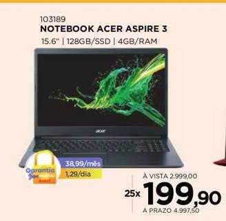 Benoit Notebook acer aspire 3 oferta