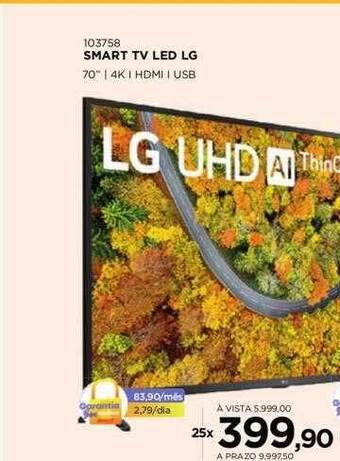 Benoit Smart tv led lg oferta