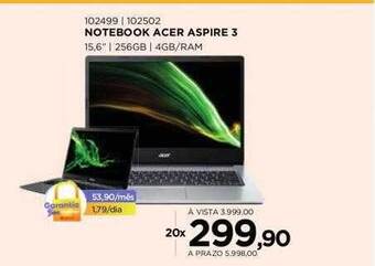 Benoit Notebook acer aspire 3 oferta