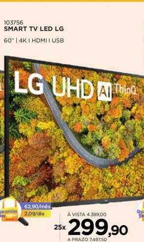 Benoit Smart tv led lg oferta