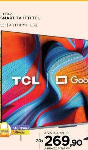 Benoit Smart tv led tcl oferta