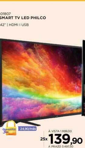 Smart tv led philco