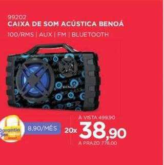 Benoit Caixa de som acústica benoá oferta