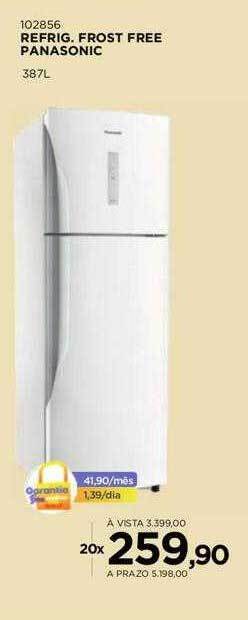 Benoit Refrig. frost free panasonic oferta