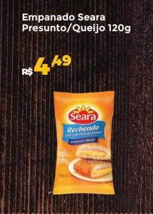 Villarreal Supermercados Empanado seara presunto - queijo oferta