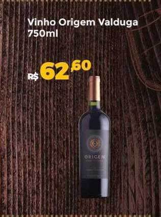 Villarreal Supermercados Vinho origem valduga oferta