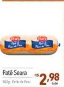 Supermercados Condor Patê seara oferta