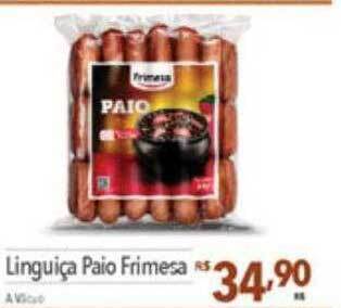 Supermercados Condor Linguiça paio frimesa oferta