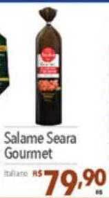 Supermercados Condor Salame seara gourmet oferta