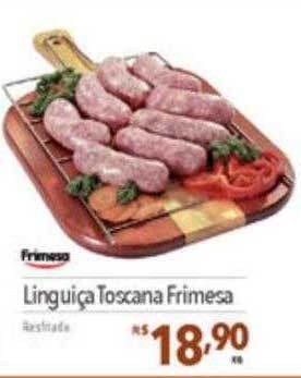 Supermercados Condor Linguiça toscana frimesa oferta