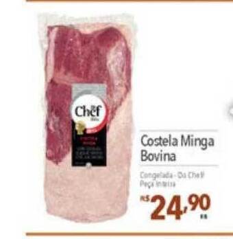 Supermercados Condor Costela minga bovina oferta