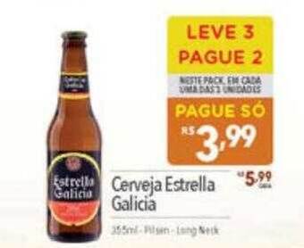 Supermercados Condor Cerveja estrella galicia leve 3 pague 2 oferta