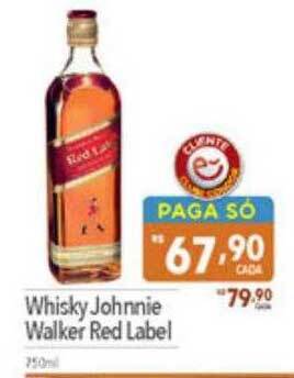 Supermercados Condor Whisky johnnie walker red label oferta