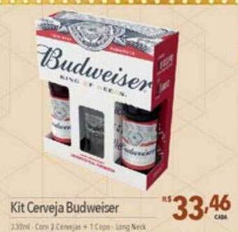 Supermercados Condor Kit cerveja budweiser oferta