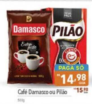Supermercados Condor Café damasco ou pilão oferta