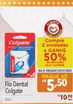 Supermercados Condor Fio dental colgate oferta