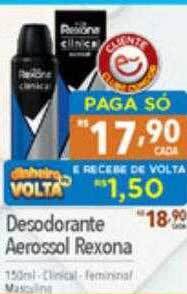 Supermercados Condor Desodorante aerossol rexona oferta