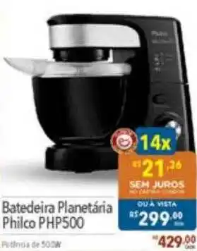 Supermercados Condor Batedeira planetária philco php500 oferta