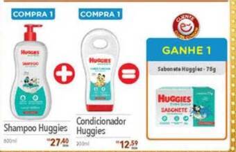 Supermercados Condor Shampoo huggies + condicionador huggies oferta
