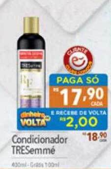 Supermercados Condor Condicionador tresemmé oferta