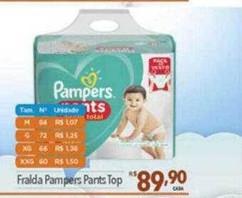 Supermercados Condor Fralda pampers pants top oferta