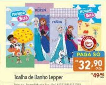 Toalha de banho lepper