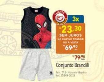 Supermercados Condor Conjunto brandili oferta