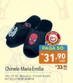 Supermercados Condor Chinelo maria emilia oferta