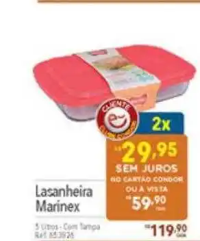 Supermercados Condor Lasanheira marinex oferta