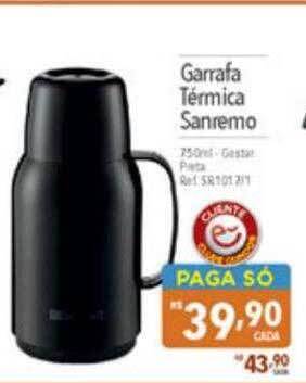 Supermercados Condor Garrafa térmica sanremo oferta