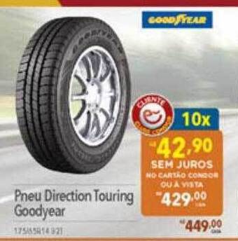 Supermercados Condor Pneu direction touring goodyear oferta