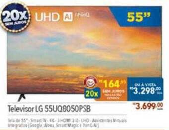 Supermercados Condor Televisor lg 55uq8050psb oferta