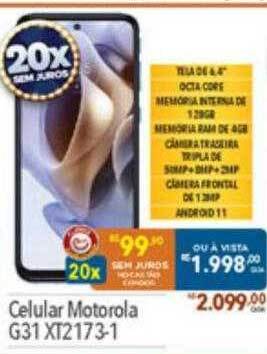 Supermercados Condor Celular motorola g31 xt2173-1 oferta