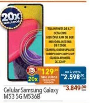Supermercados Condor Celular samsung galaxy m53 5g m536b oferta