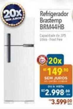 Supermercados Condor Refrigerador brastemp brm44hb oferta
