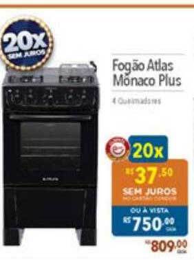 Supermercados Condor Fogão atlas monaco plus oferta