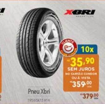 Supermercados Condor Pneu xbri oferta