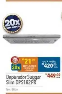 Depurador suggar slim dps182pr