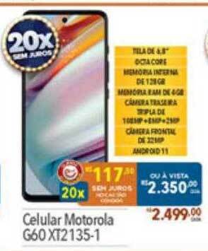 Supermercados Condor Celular motorola g60 xt2135-1 oferta