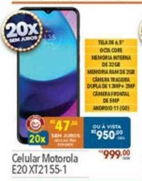 Supermercados Condor Celular motorola e20 xt2155-1 oferta
