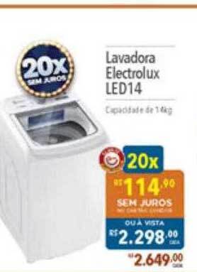 Supermercados Condor Lavadora electrolux led14 oferta