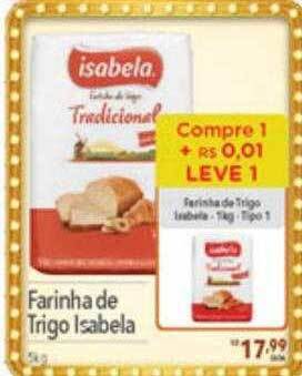 Farinha de trigo isabela