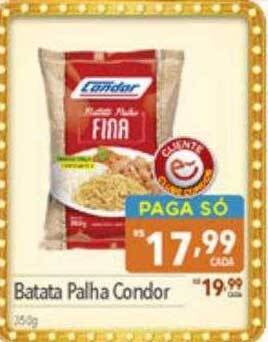 Batata palha condor