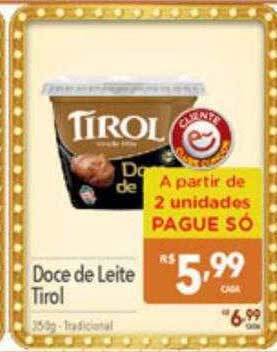 Supermercados Condor Doce de leite tirol oferta