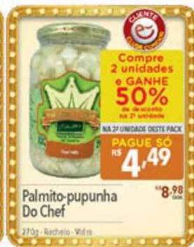 Supermercados Condor Palmito-pupunha do chef oferta