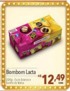 Supermercados Condor Bombom lacta oferta