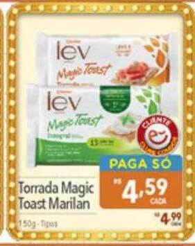 Supermercados Condor Torrada magic toast marilan oferta