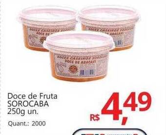 Supermercados Koch Doce de fruta sorocaba oferta